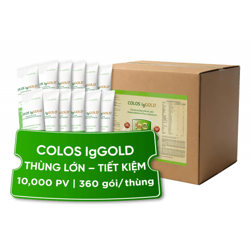 Thực phẩm bổ sung COLOS IgGOLD™ (THÙNG LỚN - TIẾT KIỆM)